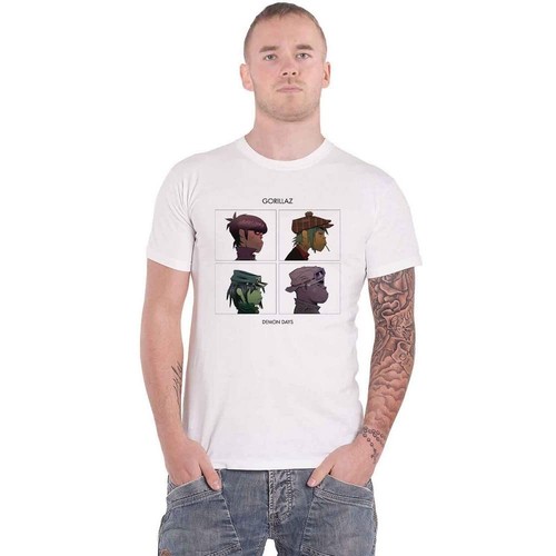 Gorillaz shirt group - t-shirt, circle