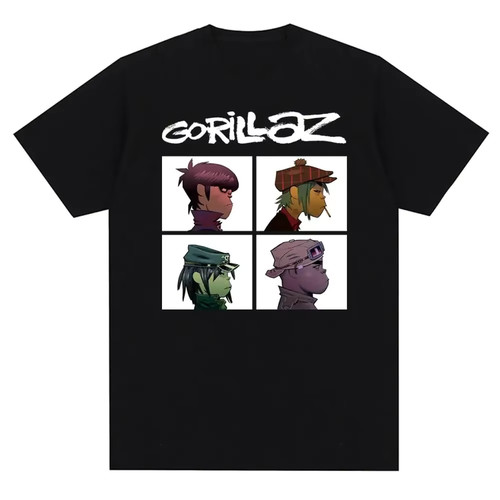 Gorillaz band shirt punk - t-shirt,