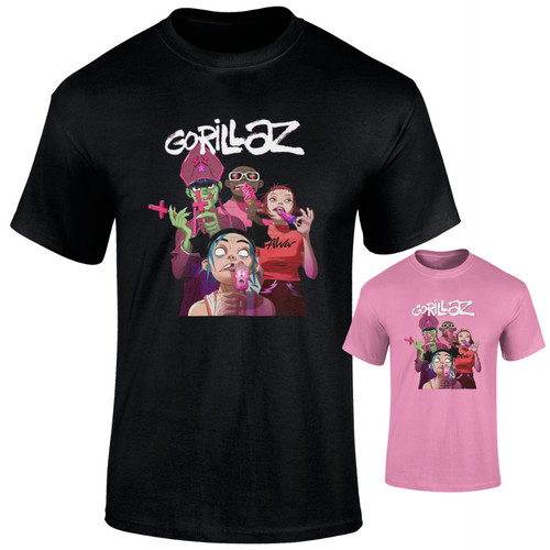 Gorillaz shirt cracker - t-shirt,