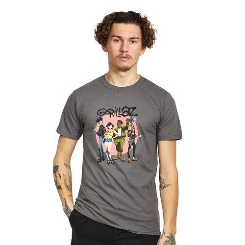 Gorillaz group circle rise - gorillaz,