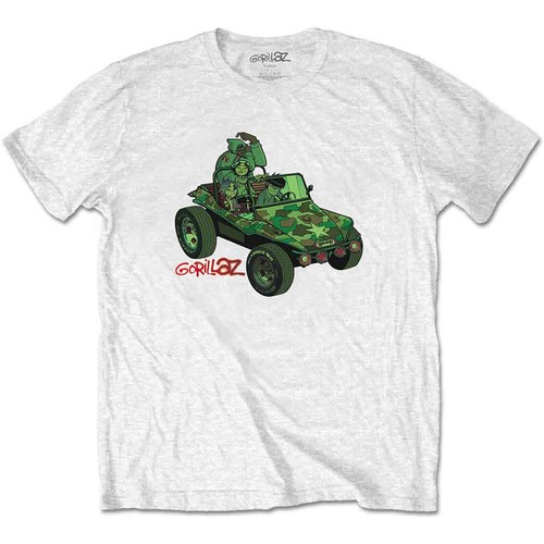 Gorillaz green truck - gorillaz,