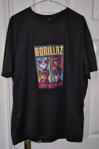 Shirt gorillaz demon days - gorillaz,