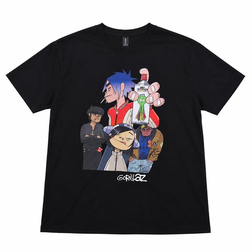 Gorillaz band grafik - gorillaz, t-shirt