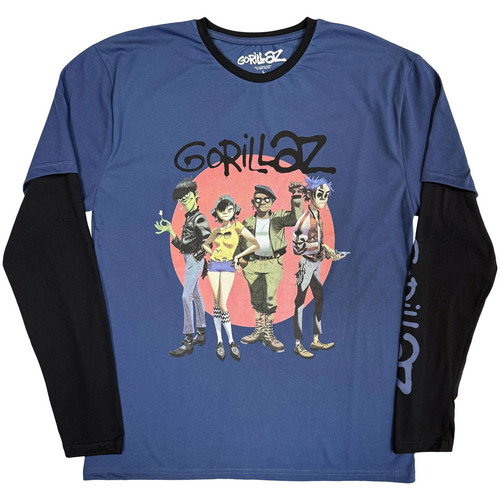 Gorillaz lagenlook langarm - gorillaz,