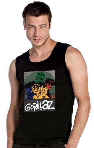 Gorillaz rock music ärmellos - rock,