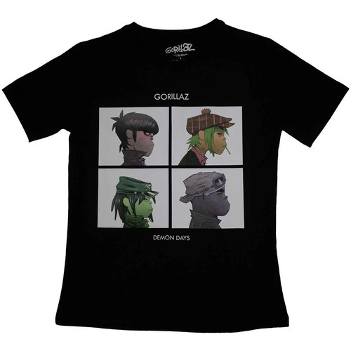 Gorillaz damen slim fit - gorillaz,