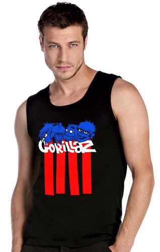 Gorillaz rock music logo - gorillaz,