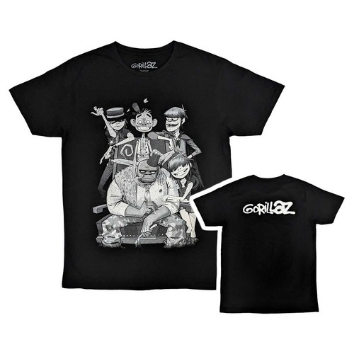 Gorillaz shirt george spray - gorillaz,
