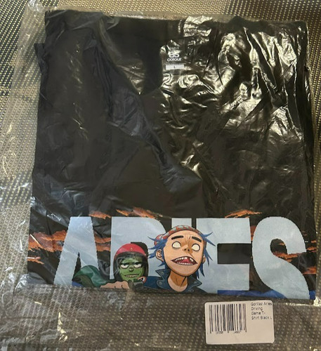 New official gorillaz black - new,