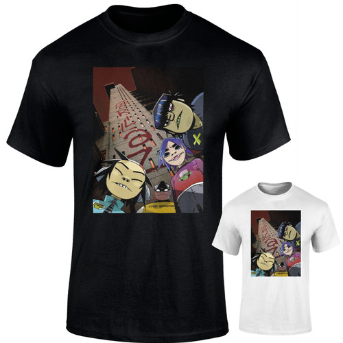 Gorillaz shirt trellick - gorillaz,