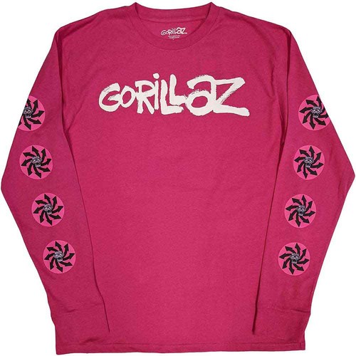 Gorillaz unisex langarm - gorillaz,