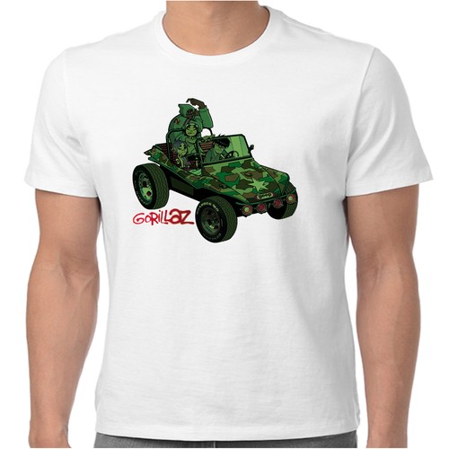 Offizielles gorillaz shirt - gorillaz, t-shirt